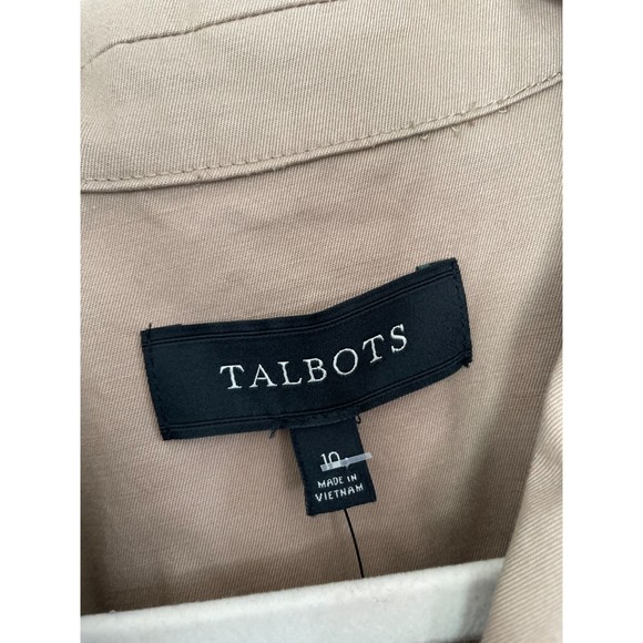 Talbots Classic Neutral Blazer Jacket Size 10 New with tag Timeless G85 - Picture 6 of 7